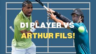 D1 Player VS Arthur Fils! screenshot 3