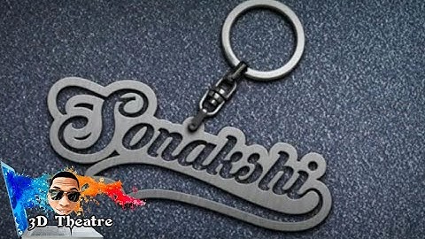 How To Create Key Chain Name Text In PixelLab 2021