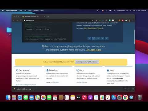 Python on 2020 MacBook Pro M1
