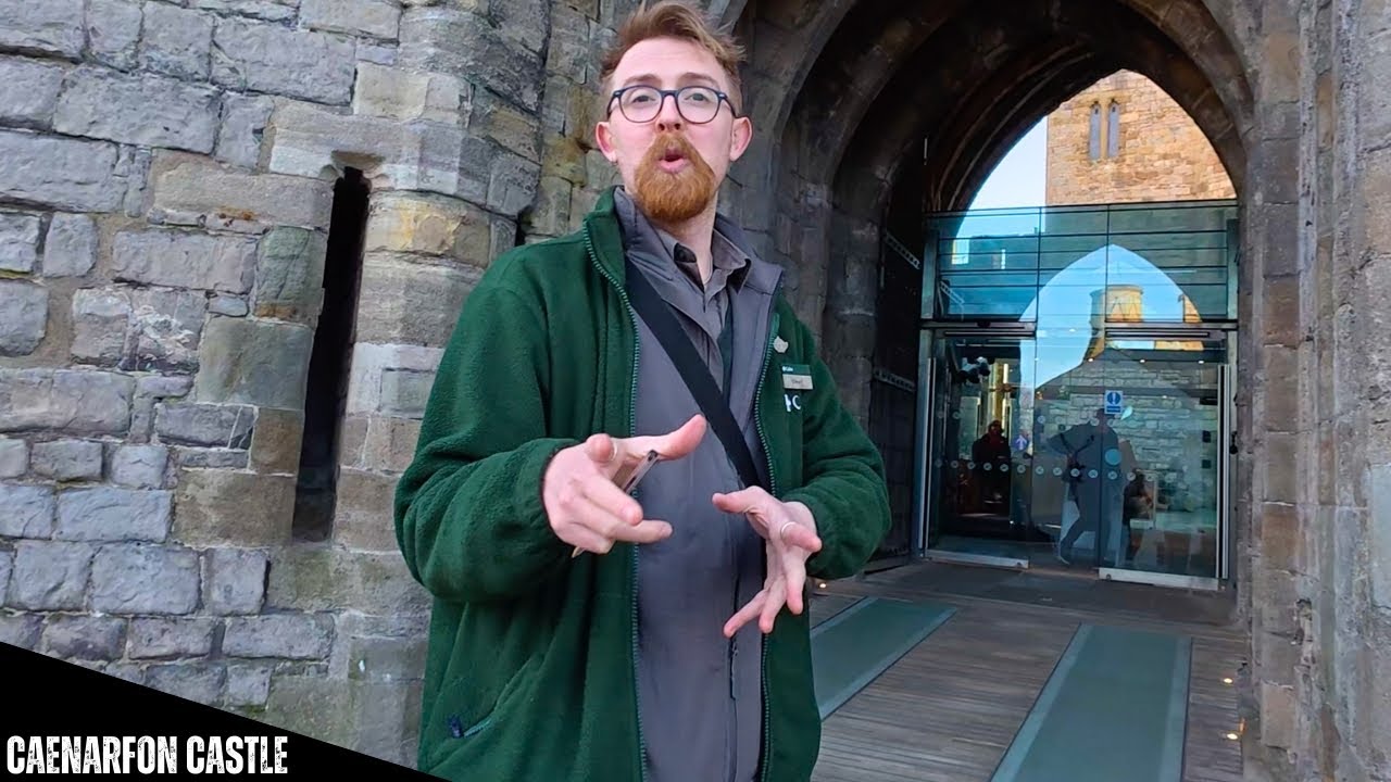 В ЗАМКЕ КЕРНАРФОН дронам НЕТ 🍿🏰🤔🛸❌ ✅