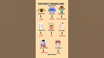 Warning Signs Your Body Is Giving You | What They Really Mean! | #healthylifestyle #healthyeating