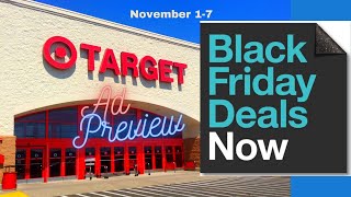 Target Black Friday Ad Preview for 11\/1-11\/7 | Up to 50% Off on Electronics \& MORE