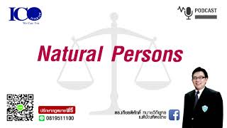 Nutural Person  ! จากใจ ทนายเชียงใหม่ และทีม ทนายความ ปรึกษาฟรี ดร.เกียรติศักดิ์ ทนายเชียงใหม่