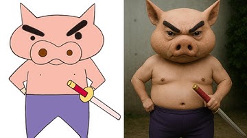 Shinchan cartoon characters in real life || Part 3 ||