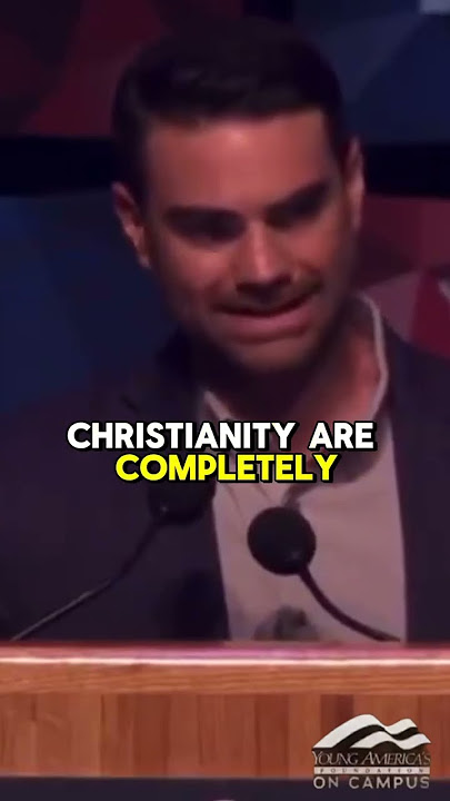 Ben Shapiro Rejects False Talmudic Claims, Proves Jews and Christians Have no Hate