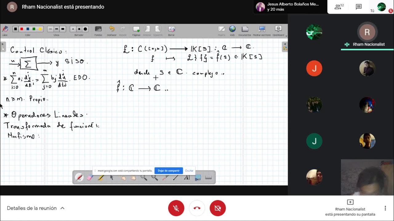 Control clásico vs Control moderno (Enfoque formal del control moderno