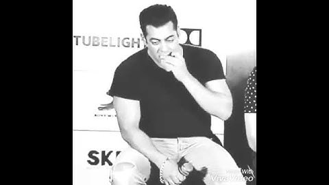 Salman khan doing weird and funny things.