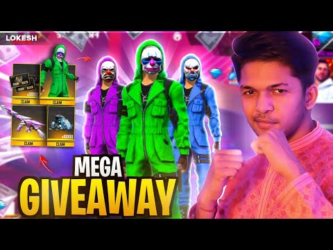 12 Million Special ThompsonSkin And Green Criminal Bundle Giveaway Garena Free Fire