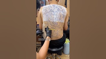 Cách scan full lưng chỉ bằng 2 tờ giấy than - FB: Đinh Thuỷ Tiên (Tiên Supply)