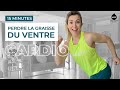 EXERCICES CARDIO - Perdre la graisse du ventre - 15 mn - Jessica Mellet