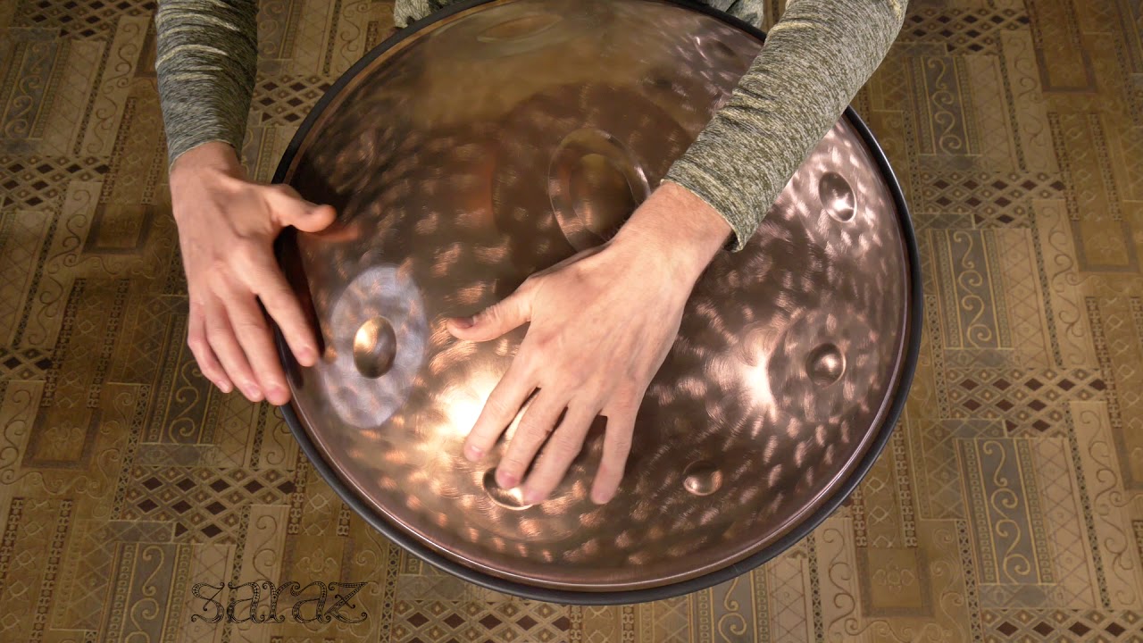Saraz Handpan C# Mixolydian ( Stainless Steel )