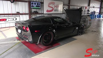 Dyno Tune Corvette C6 Z06 with Fast LSXR Intake Manifold, Kooks Headers, High Flow Cats