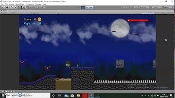 Semestrial Project 2D Game Level using Unity Engine | ENISo 2020