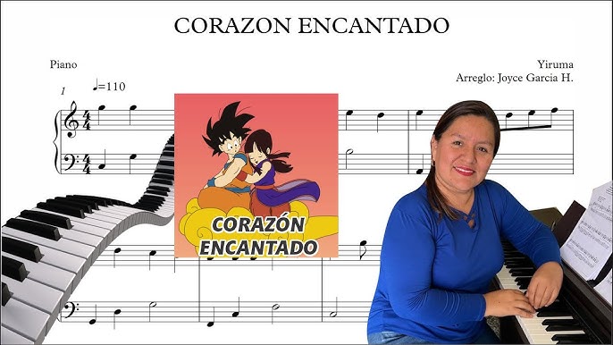 Dragon Ball GT - Mi corazon encantado Sheet music for Piano, Flute, Crash,  Violin & more instruments (Mixed Ensemble)