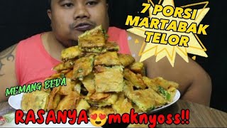 Download lagu SUPER JUMBO‼️MUKBANG (7 PORSI ) MARTABAK TELOR...