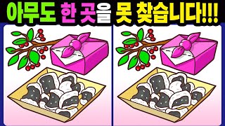 【다른그림찾기/치매예방】아무도 한 곳을 못 찾습니다!【틀린그림찾기/두뇌운동/숨은그림찾기/Find the Difference/치매예방퀴즈】940