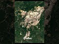  Borneo Coal Mine 1992 2020 Googleearth Deforestation Map Geography  