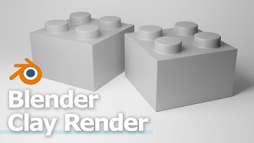 How to make Blender Clay Render (or Greybox Render) with Lighting using Cycles Renderer - Part 3