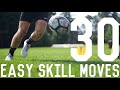 30 Easy Dribbling Moves To Beat Defenders | Learn These 30 Dribbling Skills