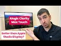 Better than the apple studio display  alogic clarity max touch 32 4k umonitor