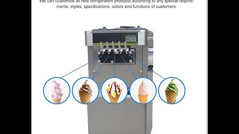 Pro-taylor 5 flavors ice ceam machine