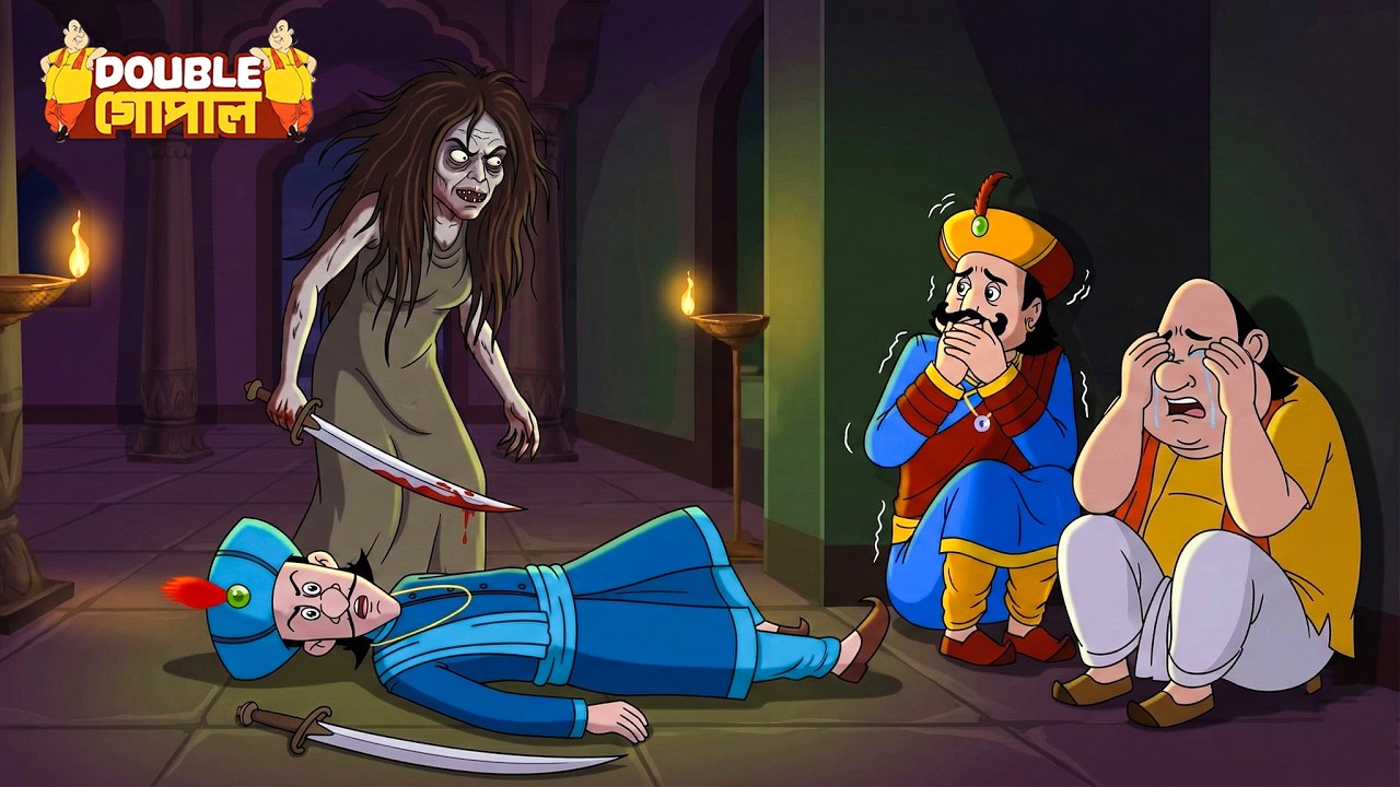 চুড়েলের হামলায় মন্ত্রী মশাইয়ের মৃত্যু! কীভাবে বাঁচবে গোপাল ভাঁড় ও রাজা? || Gopal Bhar