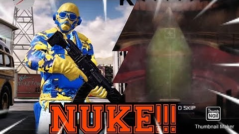 MY FIRST NUKE CODM!!!