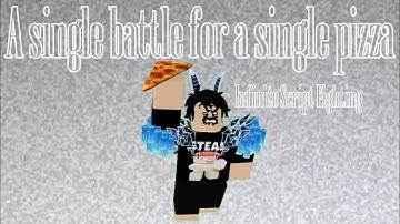 A single battle for a single pizza (Infinite Script Fighting)