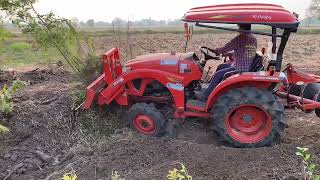 L3218spดันดินถมคูน้ำเก่า tracktor kubota EP1