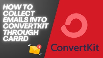 How to collect emails into Convertkit through carrd - Step By Step Guide (2025)