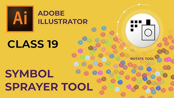 Adobe Illustrator Class 19 - Symbol Sprayer Tool