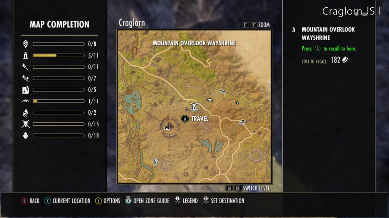 ESO Jewelry Crafting Survey Craglorn I YouTube