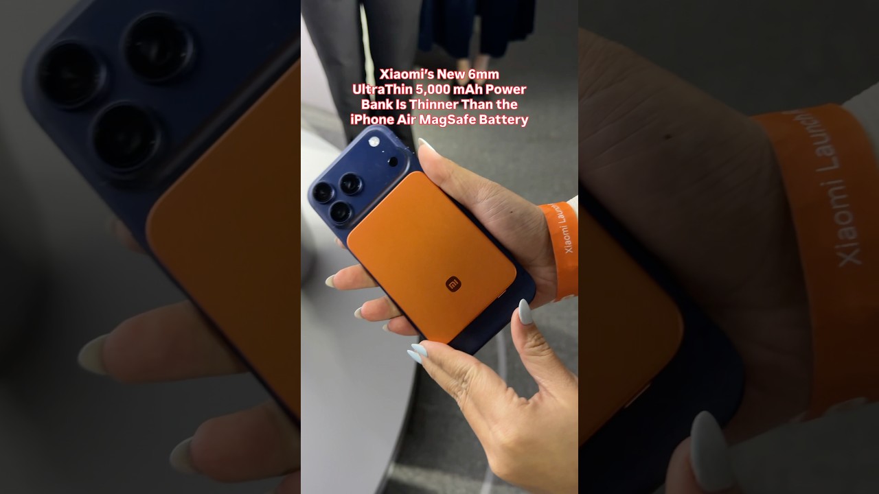 First Look at Xiaomi’s 6mm UltraThin 5,000mAh Power Brick 🔋
