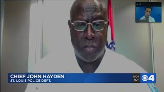 SLMPD Chief Hayden says policing in current St Louis climate exhausting calls for more officers