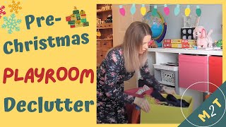 Pre Christmas Playroom Declutter