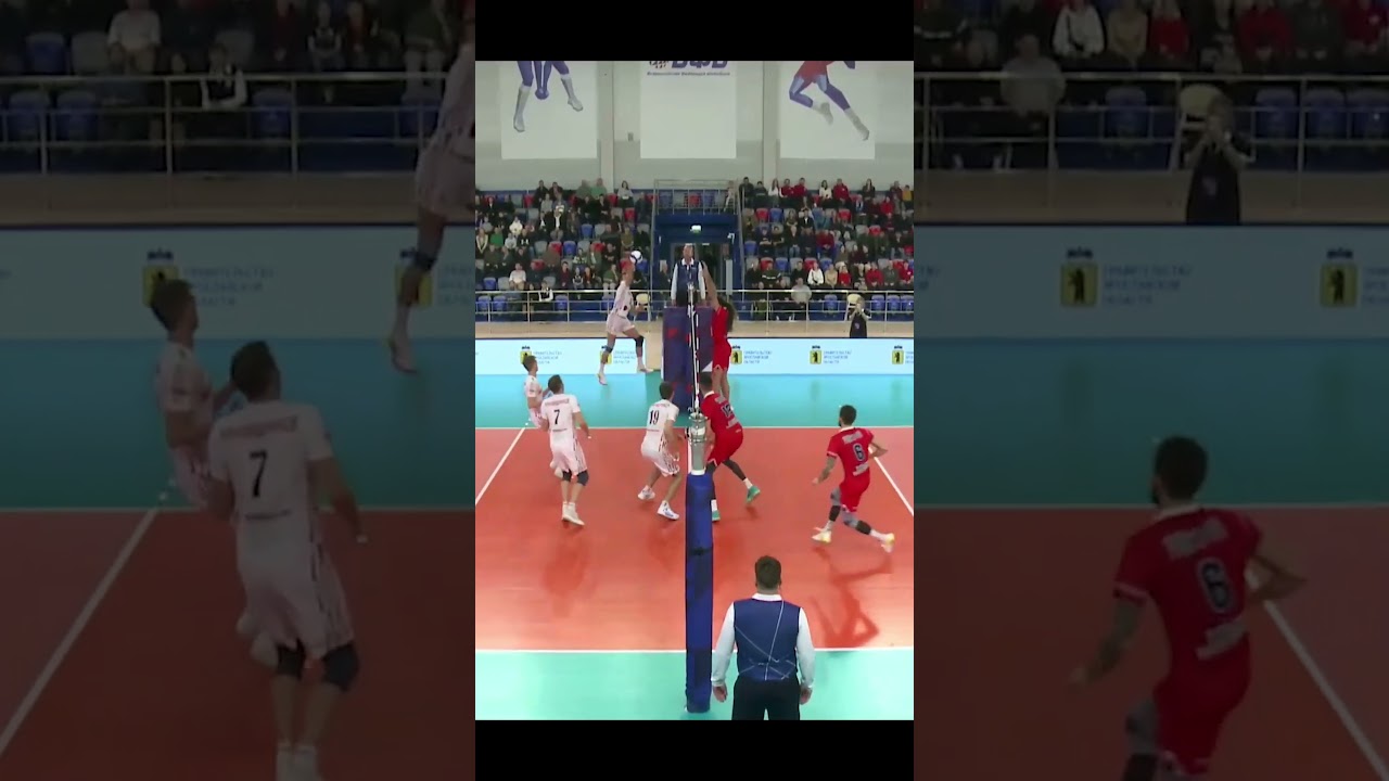 Crazy block⛔️Yaroslavich vs. Orenburzhye#PariSuperLeague#volleyru#VolarVL-100