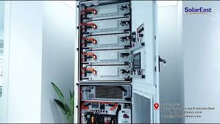 261kWh Liquid Cooling Energy Storage Cabinet | C&I BESS Solution Manufacturer | SolarEast Factory