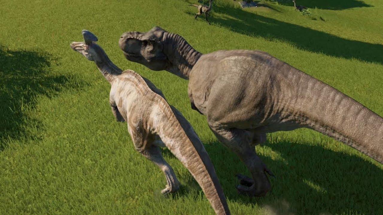 Tyrannosaurus-Rex Killing Spree - Jurassic World Evolution