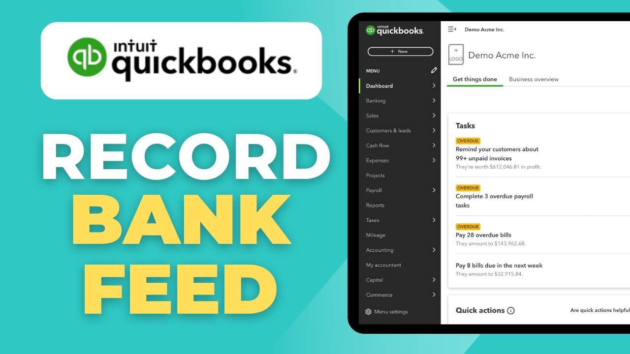 How to Reconnect a Bank Feed in QuickBooks Online | Full Guide - YouTube