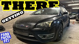 crashed Ford Focus ST is going back together  #copart #damaged #salvage