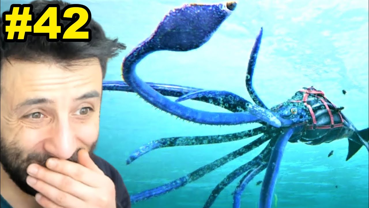 Dev Ahtapot TUSOTEUTHİS'i TUTTUM (En Büyük Deniz Dinozoru) ? ARK 42.Bölüm (2.Sezon)