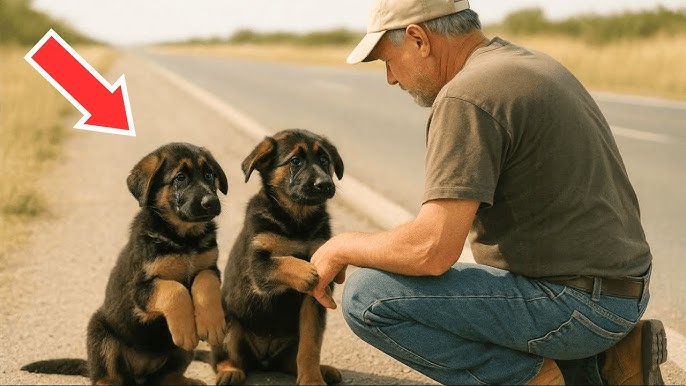 Two Puppies Begged A Stranger For Help — What They Discovered Broke  Everyone’s Heart