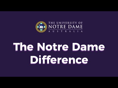 University of Notre Dame - The Notre Dame Difference