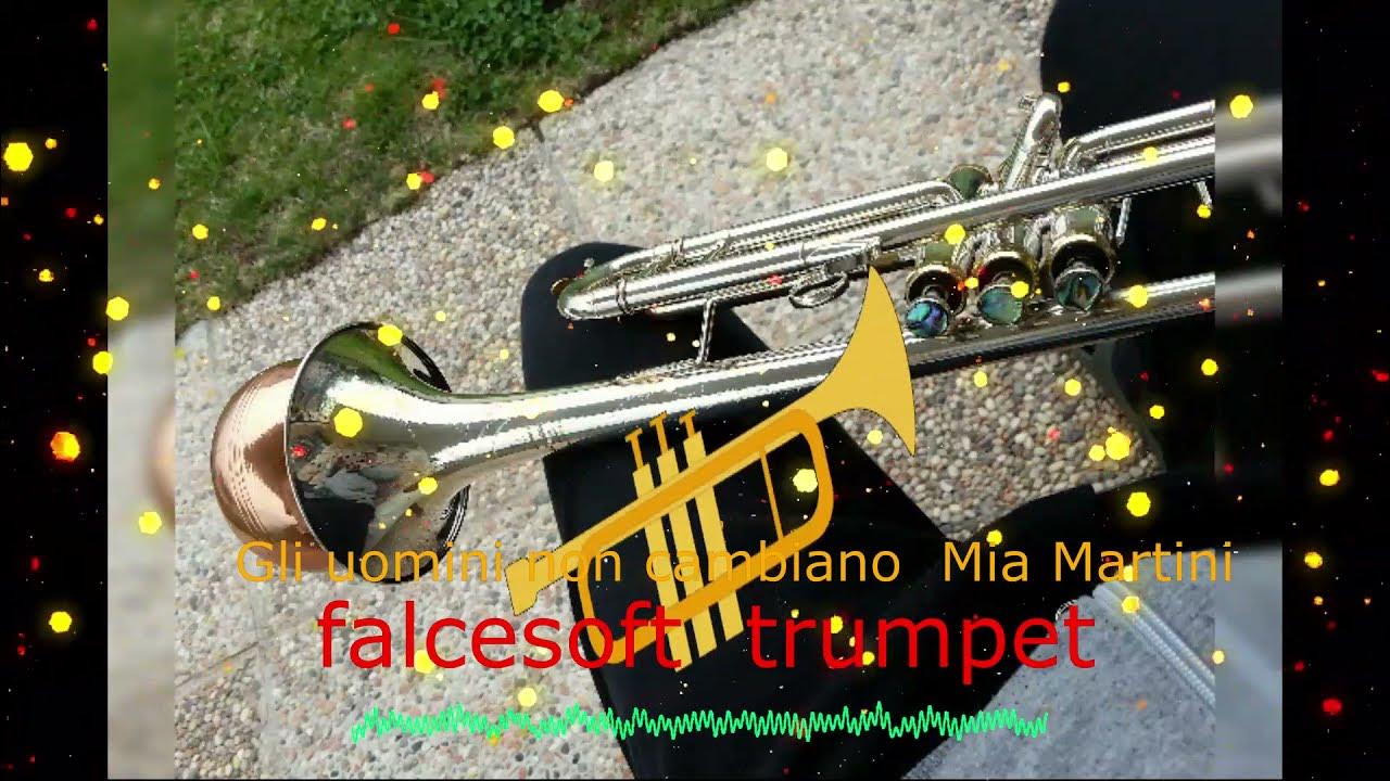 La tromba di falcesoft suona Gli Uomini non cambiano Mia Martini
