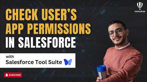 Using the User App Permissions Feature in Salesforce Tool Suite
