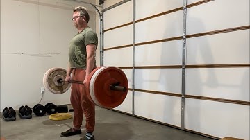 Day 160: Can a lazy 48 year old get back in shape? #deadlift #deload