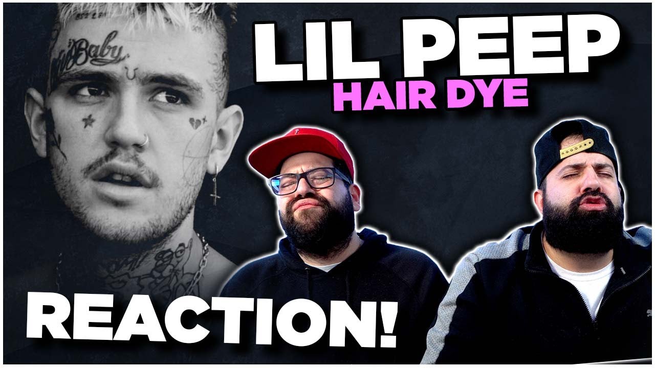 LIL PEEP - HAIR DYE | JK BROS REACTION!!