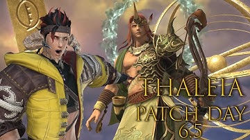 FF14 New Raid Thaleia blind run on patch day - patch 6.5