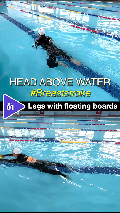 Learn how to swim breast stroke HEAD ABOVE WATER in 4 steps