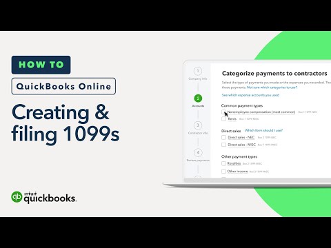 How to create and file 1099s in QuickBooks Online